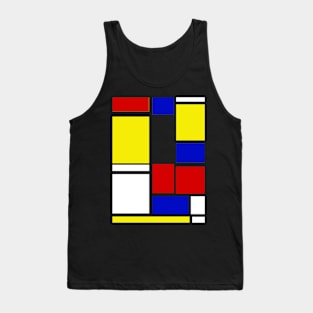 Mondrianism Tank Top